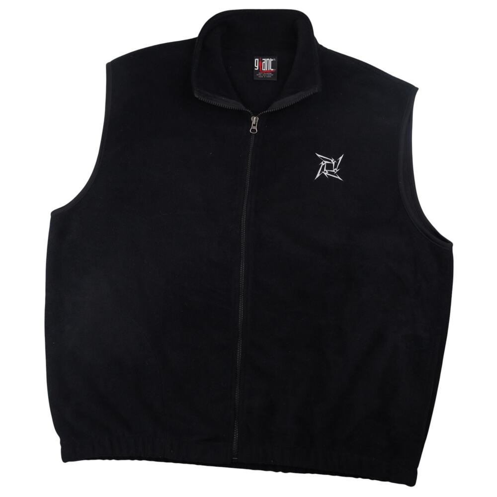 Vintage Giant Metallica Logo Fleece Vest